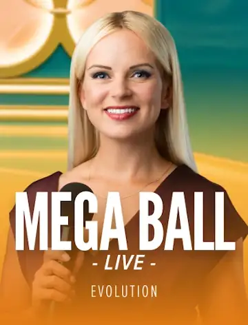 Kachingo Casino game Mega Ball by Evolution, 95.4% RTP